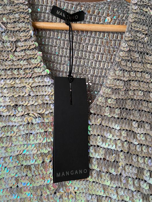 Нова дизайнерска рокля с пайети Mangano XS/S