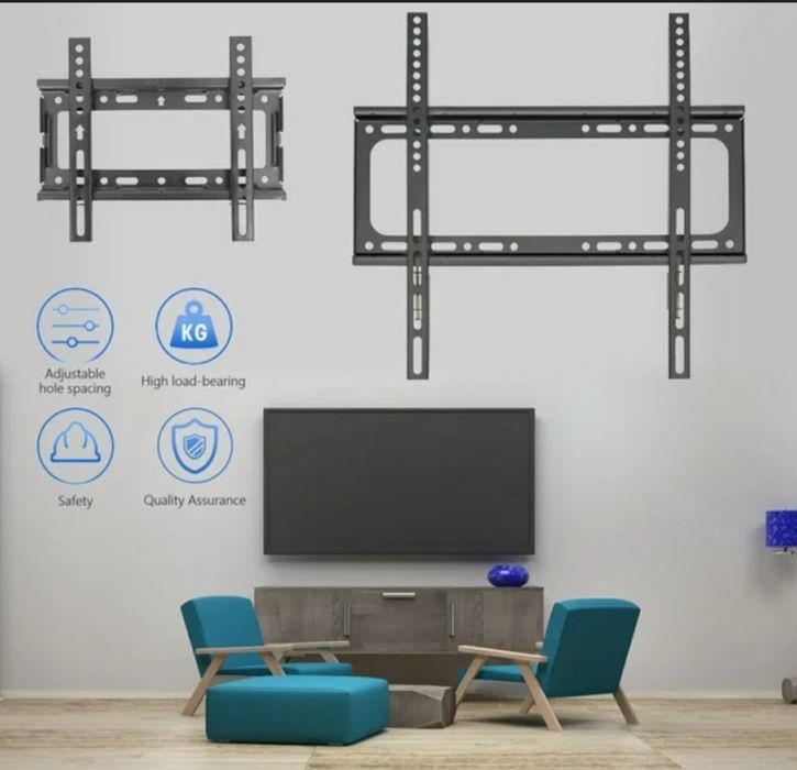 услуга установка даставка кранштейнов для телевизоров всех размеров