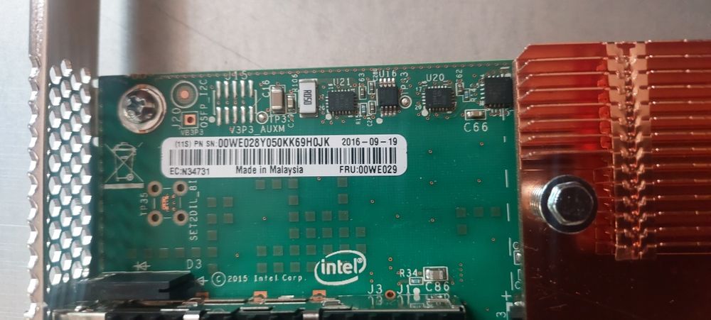 Adaptor Server HFA Intel OmniPath 100G QSFP28