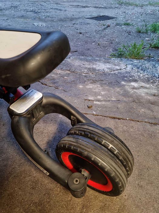 Триколка 2 в 1 Chipolino-смарти червено-черна