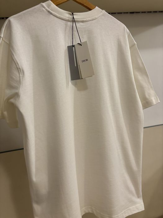 Tricou Christian Dior Couture Alb-Nou cu etichetă- Mărimi S-XXL