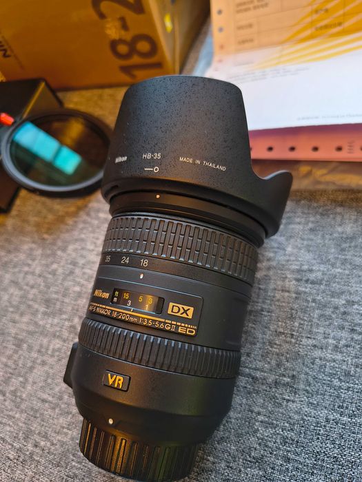 Obiectiv Nikon DX F-mount 18-200mm GII ED VR - NOU !!!
