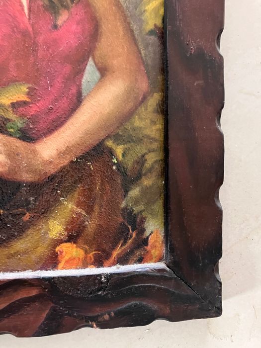 Картина на млада жена  40/52см