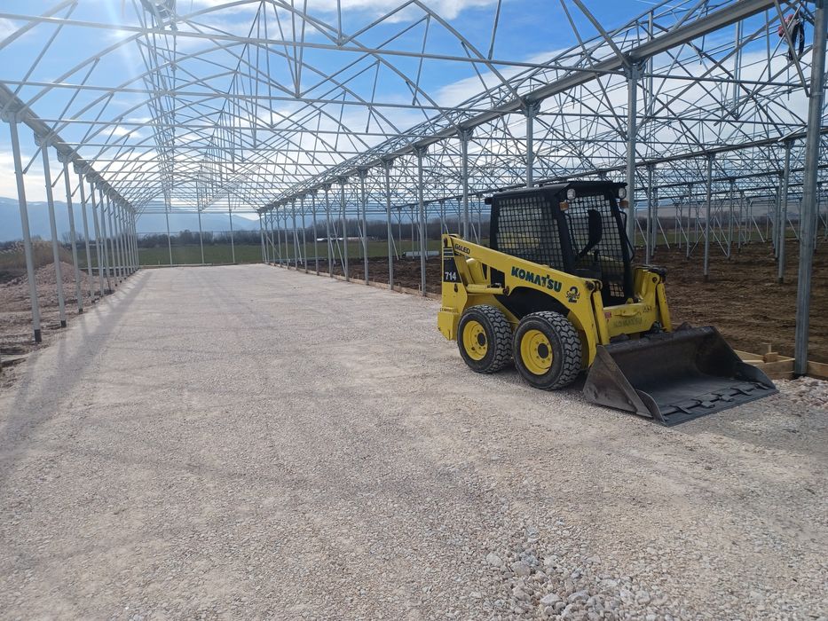 Услуги с бобкат,валяк и самосвал