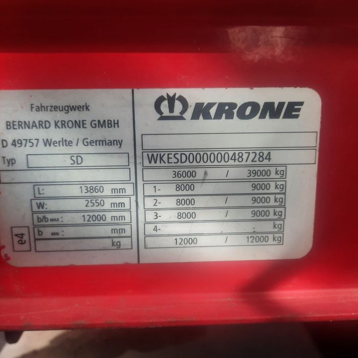 Vând ansamblu Iveco Strailis si remorca Krone