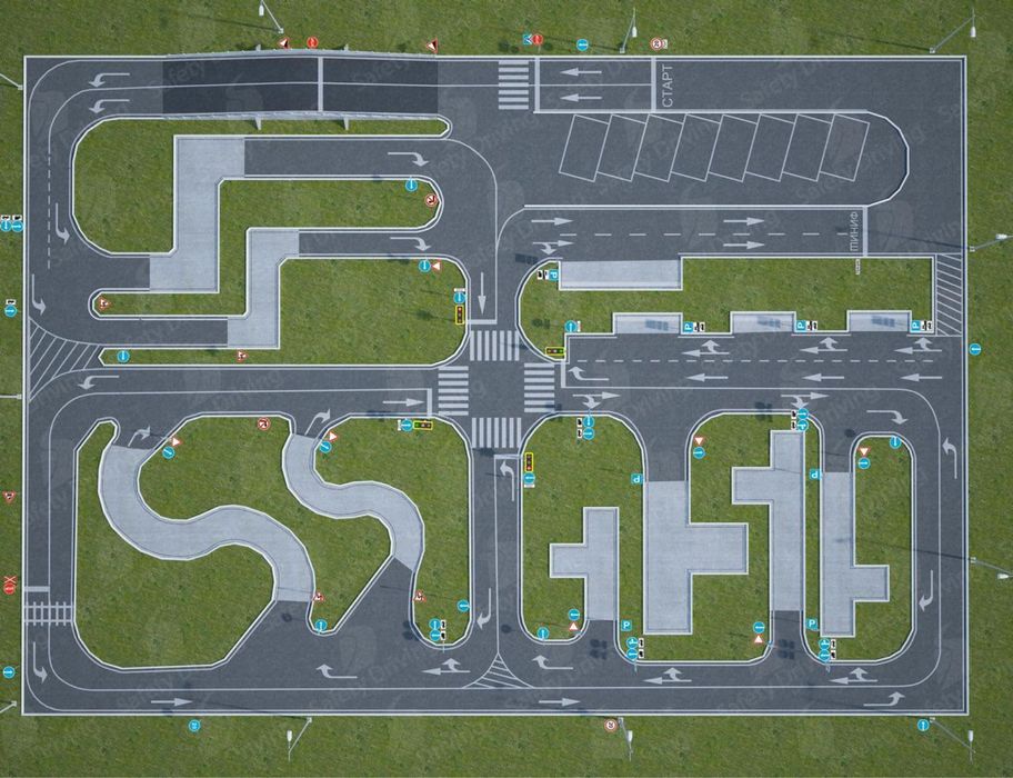 Автодром СпецЦОН пробное