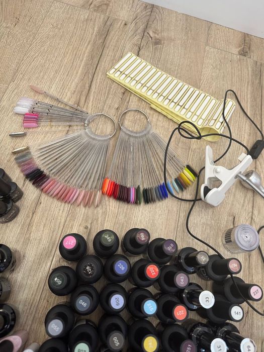 Набор гель лаков / базы/ топы/ дизайг