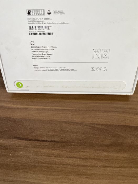 iPad A16, Wi-Fi, 128 GB, Silver, Sigilat, Cod produs: 3JH3