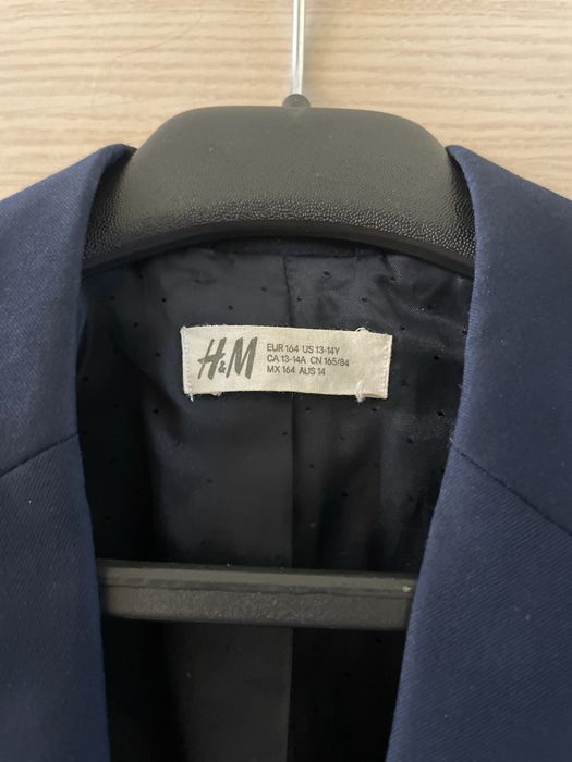 Пиджак школьный, H&M рост 164