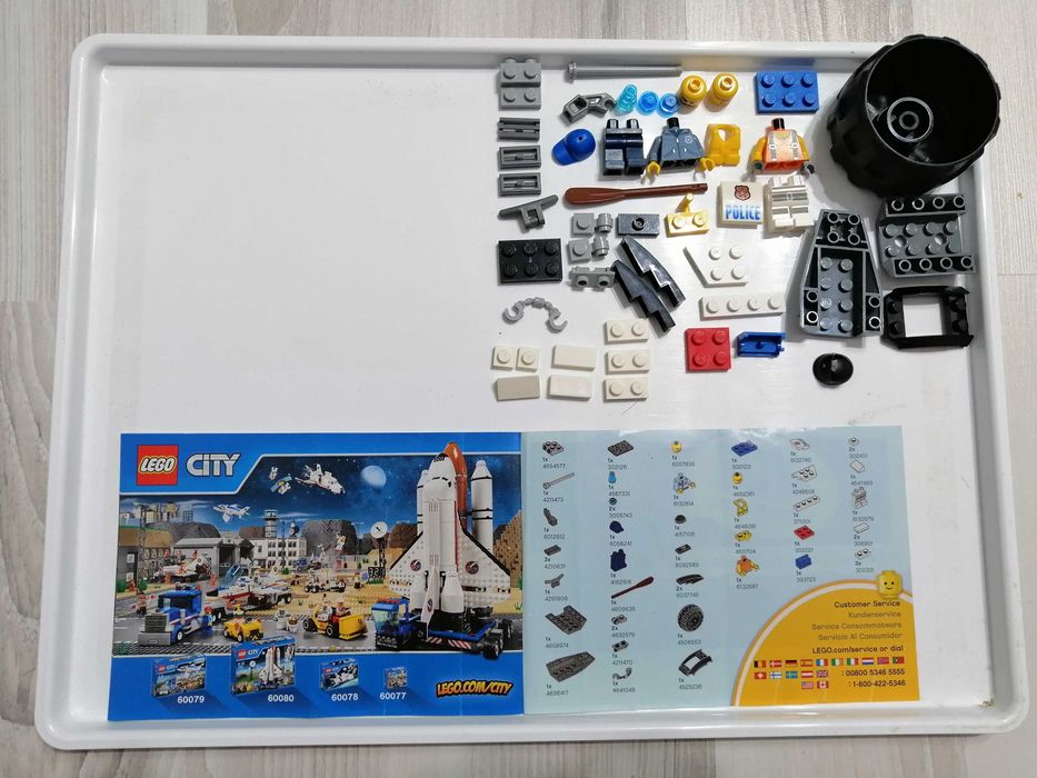 Pachet 3 seturi LEGO City: 60090 + 60126 + 60156