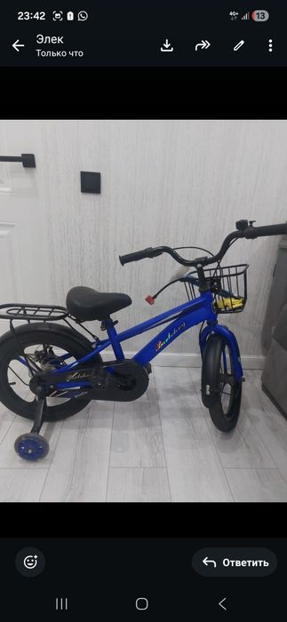 Продам детский новый велосипед