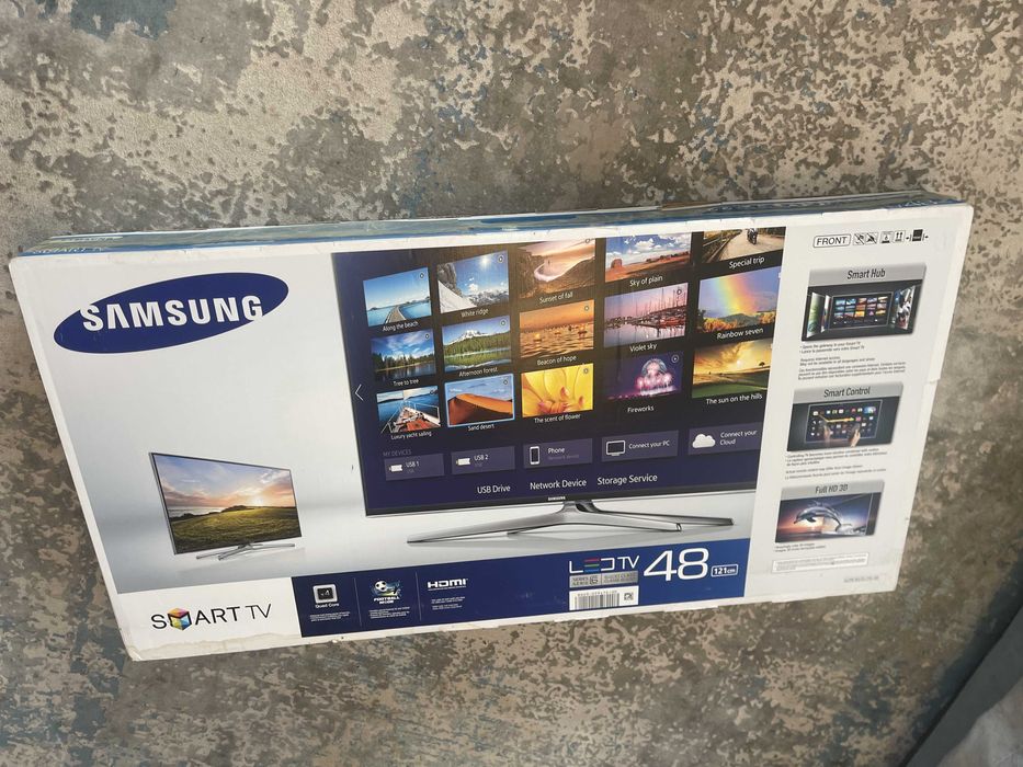 Televizor LED Samsung Smart UE48H6400AW 121cm Full HD- 4 buc. sigilate