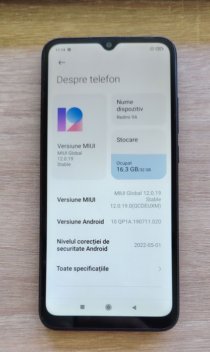 Vând Xiaomi Redmi 9A – 32 GB / 2 GB RAM