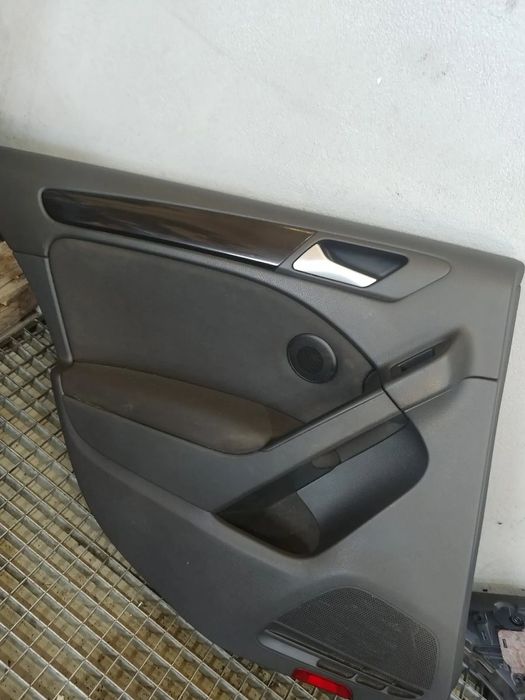 fata tapiterie usa stanga spate vw golf 6 scurt  5k6867211   5k4868073