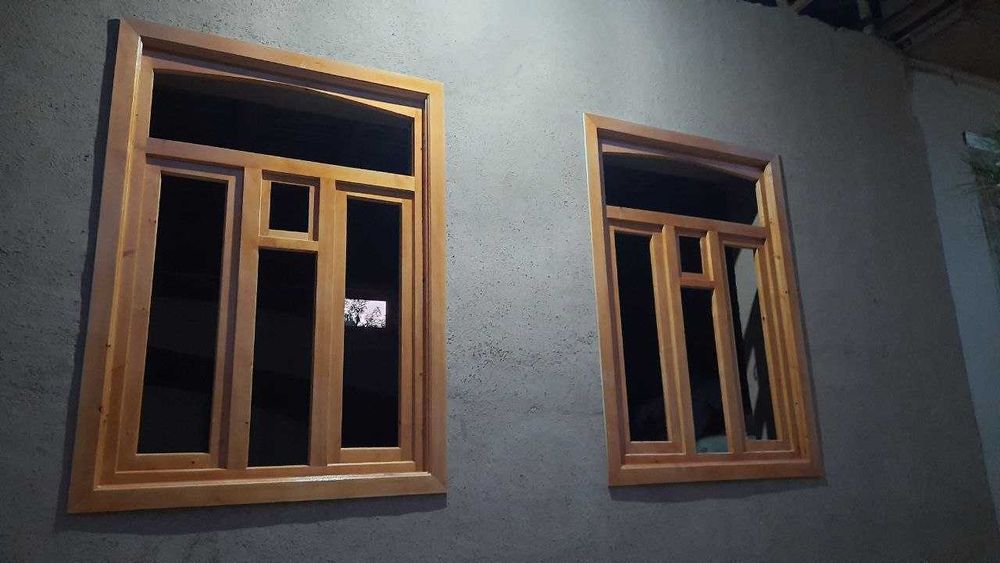 Yog'och romlar,derazalar. Tayyor va zakazga. Рамы из дерева(сосны)