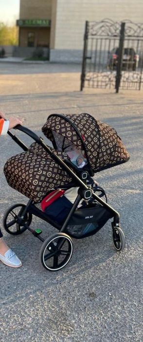 Прогулочная коляска с реверсивным блоком