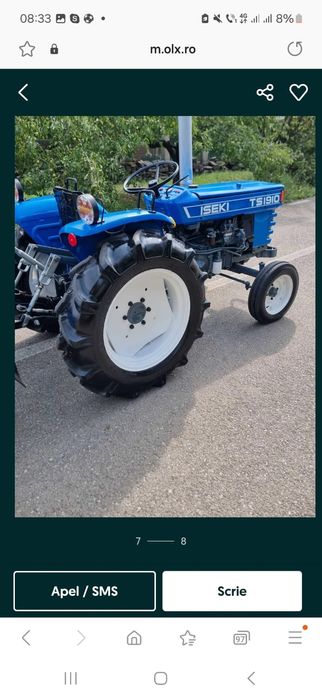Tractoras Japonez Iseki