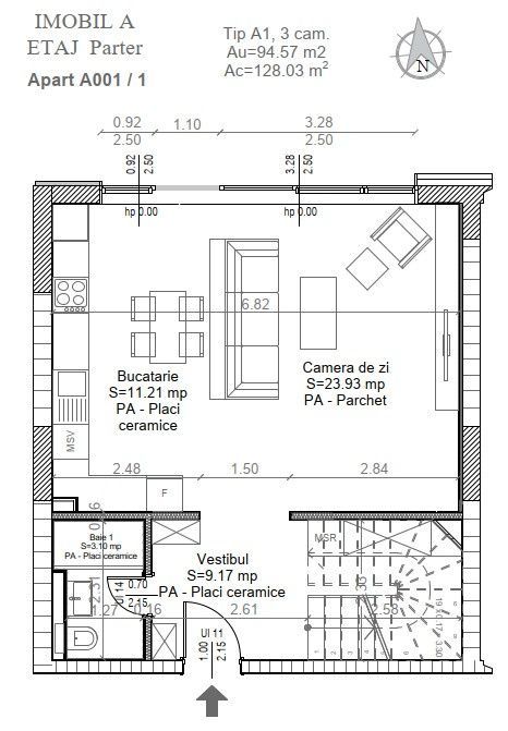 3 camere duplex Pipera | gradina proprie | 94 mp | proiect premiu