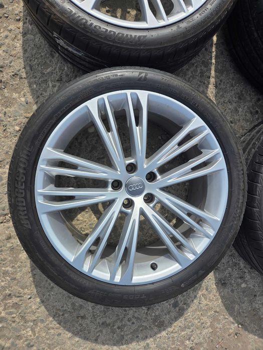 Roti aliaj vara originale Audi Q5 A7 Q7 20" anvelope vara Nexen 255/45 R20 105W sau Bridgestone Turanza 255/40 R20 101Y B-Silent