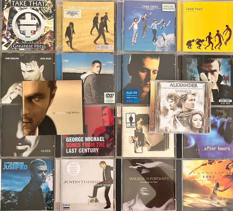 CD музика — различни жанрове