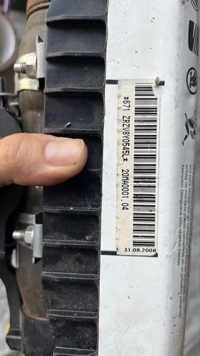 Еърбег на пасажер VW Golf 6