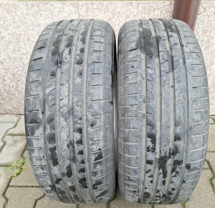 2 броя джанти 16 ки мазда 5x114.3 / 2 броя гуми  205/55/16