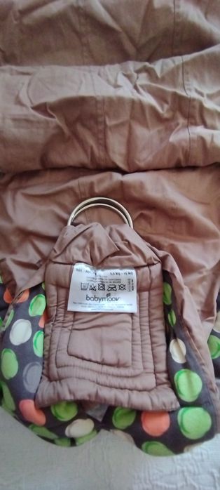 Sling cu inele + caciulita Babymoov
