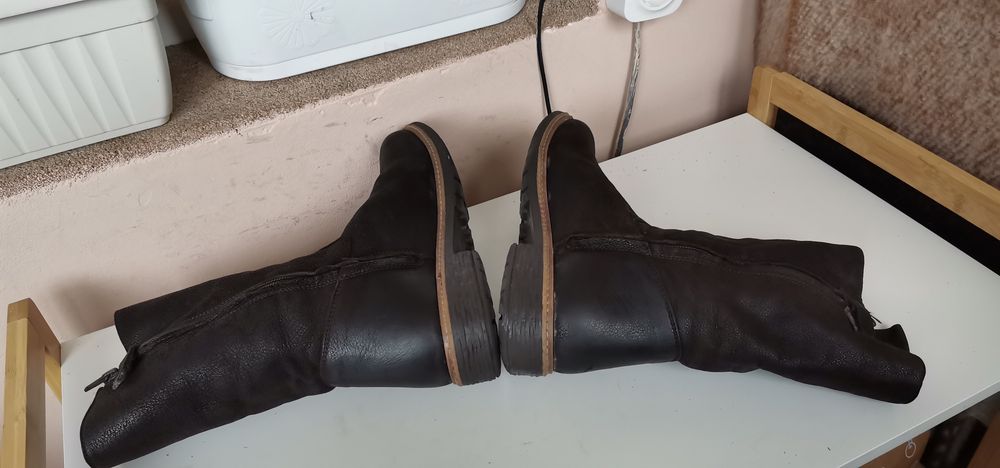 Ботуши Clic! Естествена кожа 40 н.