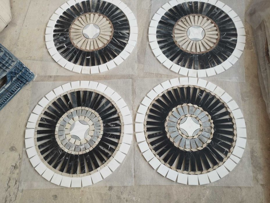Medalioane din marmura si travertin