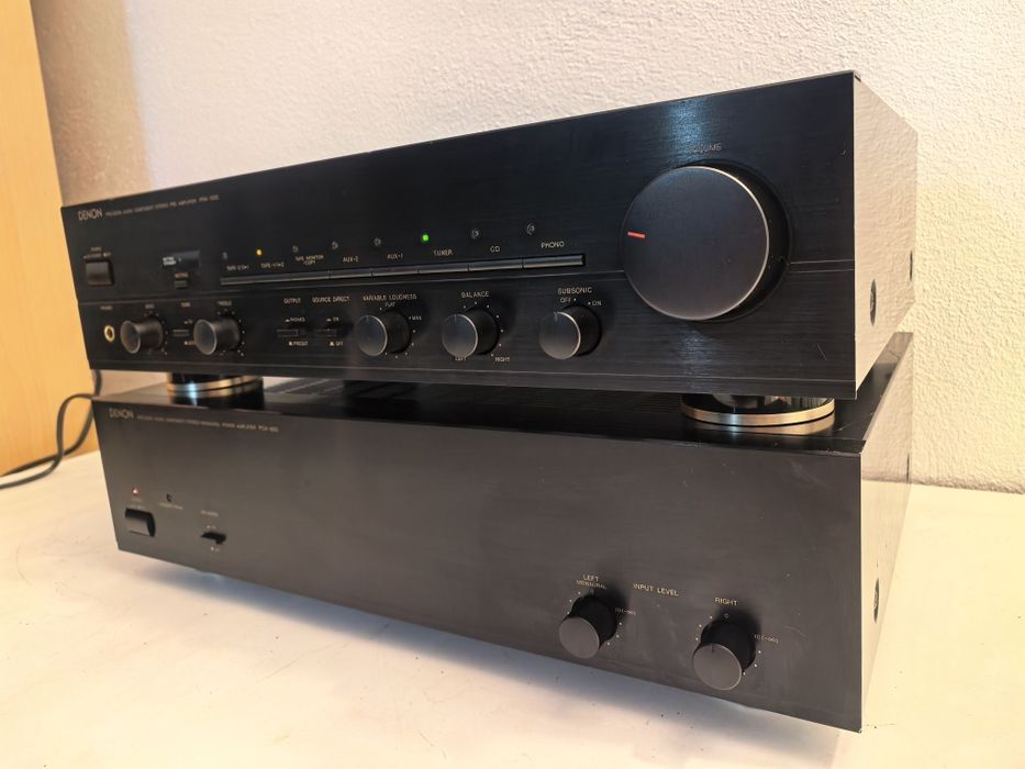 Preamplificator Denon PRA 1500 si amplificator Denon POA 800
