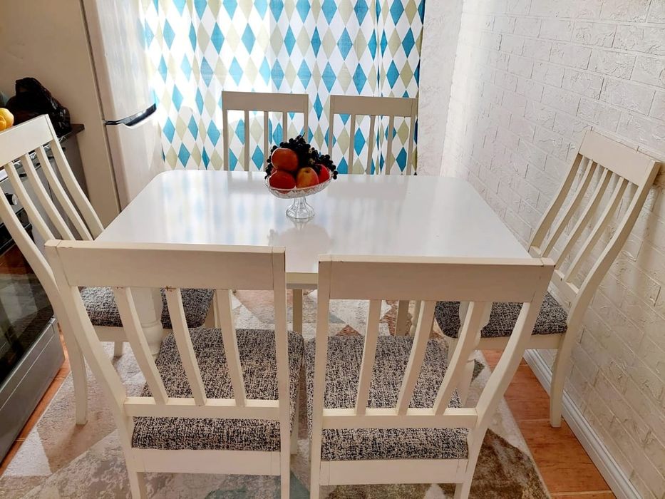 Стол и стулья буу мебель