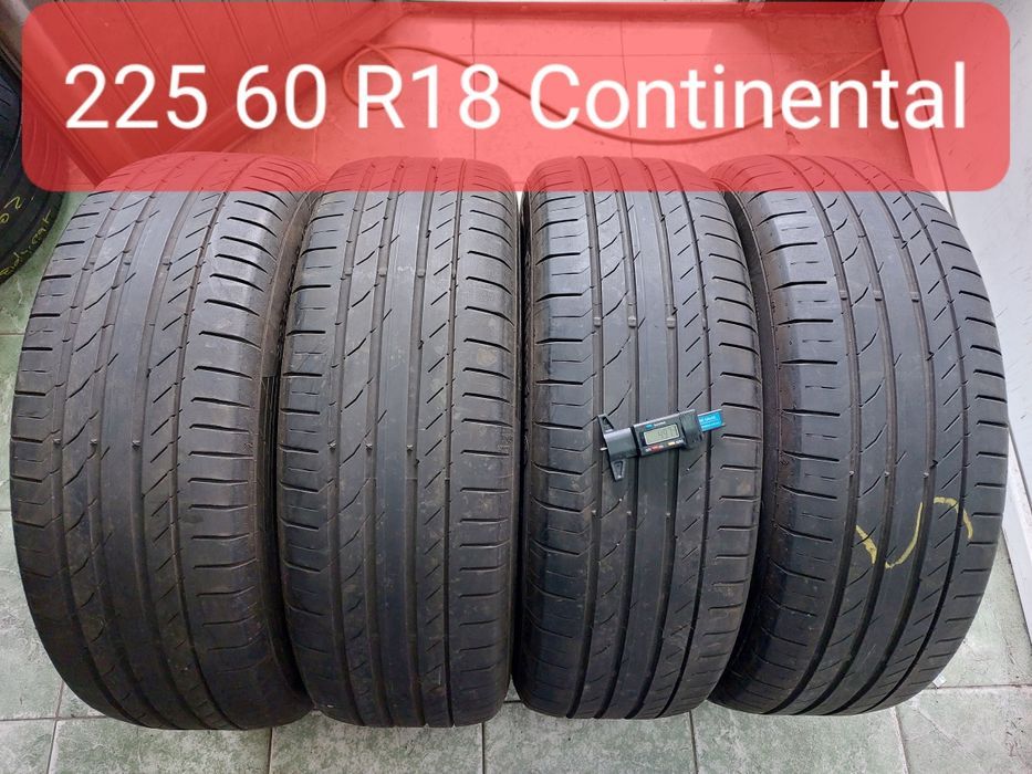 4 anvelope 225/60 R18 Continental