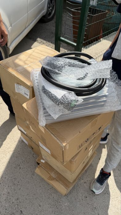 Зарядная станция для электромобилей.