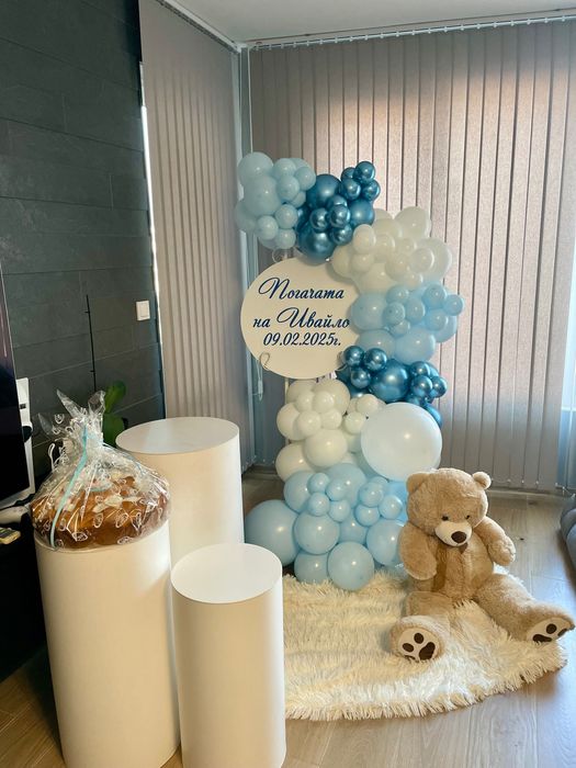 Украса за бебешка погача