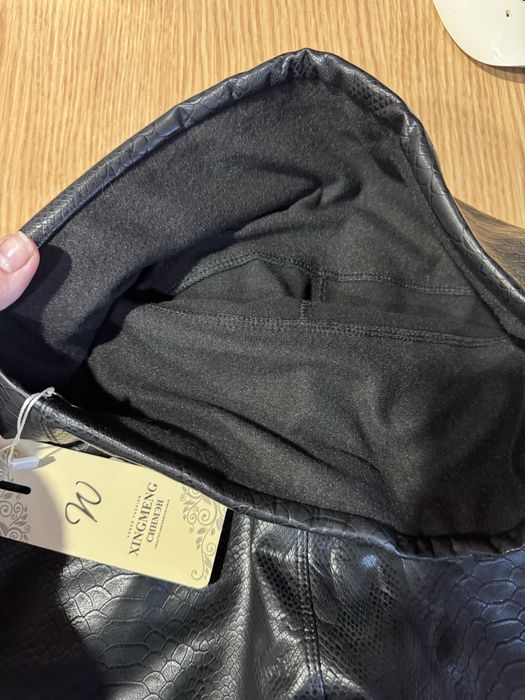 Продам кожаные лосины