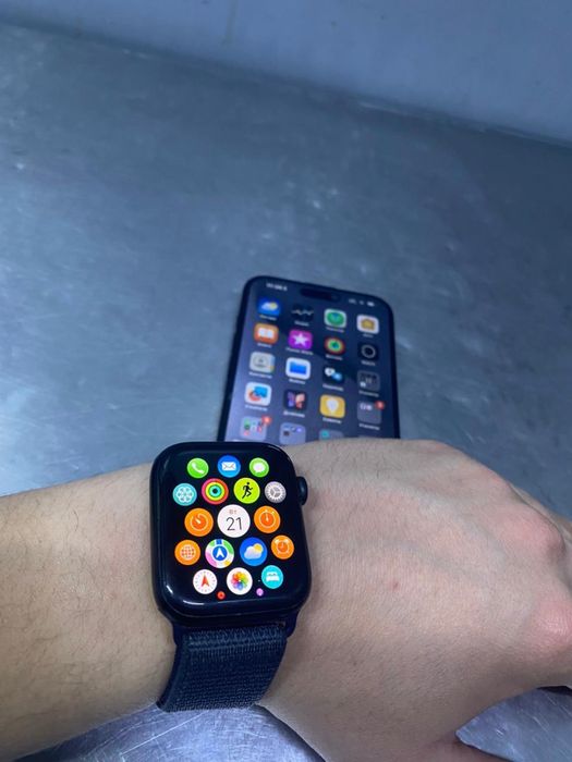 Айфон 15 про мах,эпл уотш се 2 пок