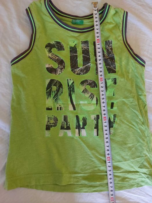 Детски тениски Найк и Бенетон 6-7 г.