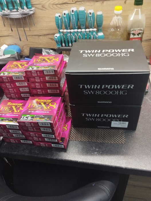 Макара Twin Power SW8000 PG HG 2021