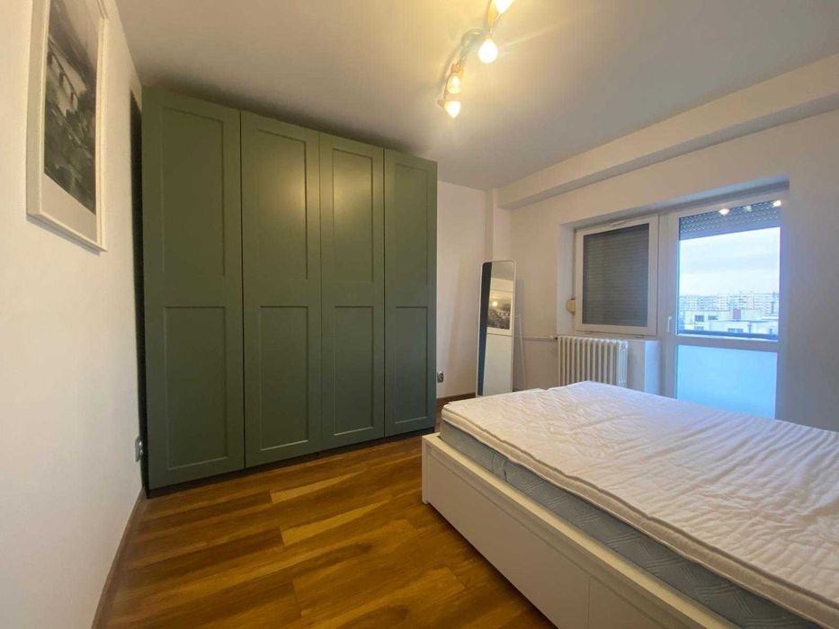 Apartament Pta Alba Iulia, 2 camere decomandate, et 6/7, AC, masina spalat rufe/vase, TV, usa blindata, mobilat renovat, punct termic la baza blocului