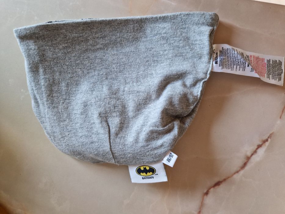 Caciula Batman din bumbac 86/92cm