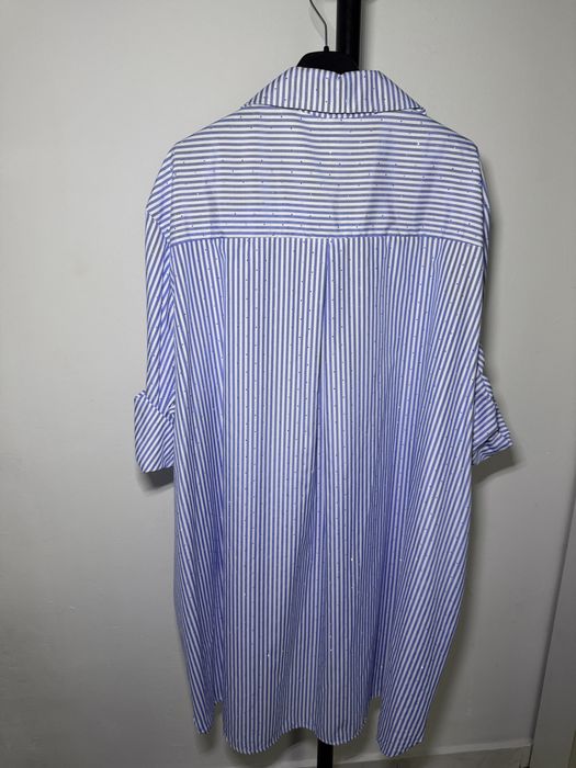 Camasa lunga cu strasuri marime universala