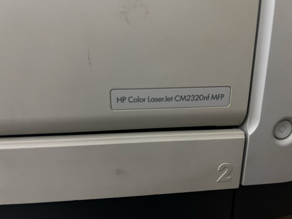 Hp color laserjet cm2320nf MFP
