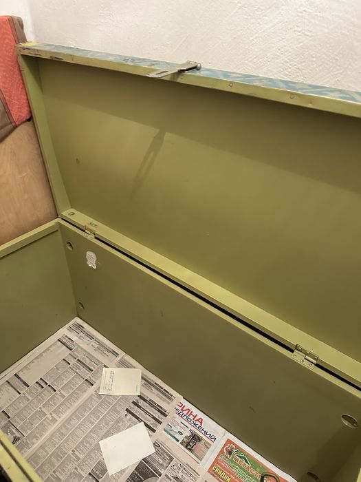 Сундук обитый железом, советск производства