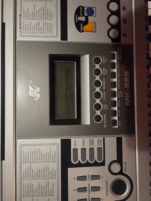 Орган Пиано MK-922 LCD 61 клавиши