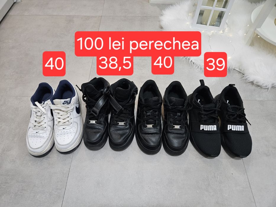 Adidasi Nike, Puma originali nr 39, 40