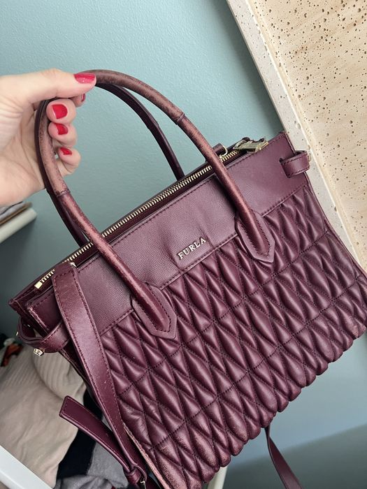 Geanta piele naturala Furla