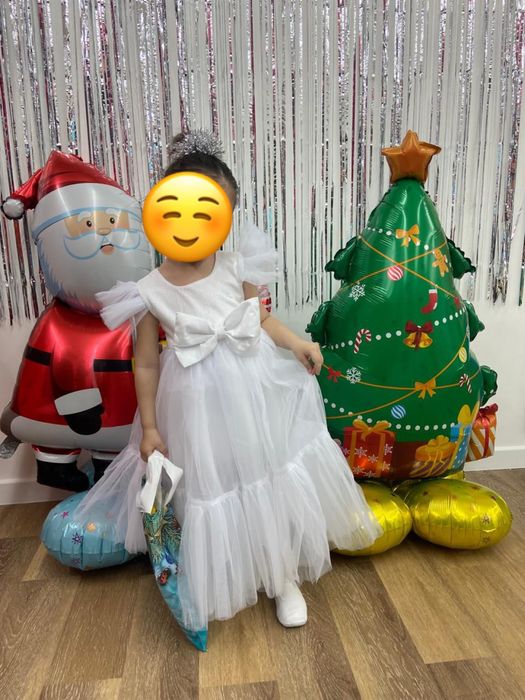 Белое платье для девочек