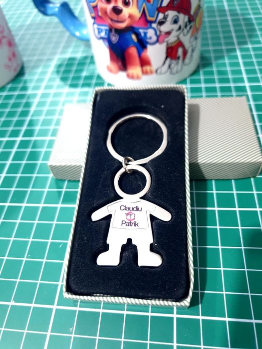 Brelocuri personalizate – băiețel & fetiță