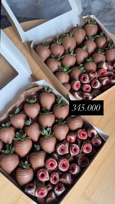 Клубника в шоколаде набор Величие