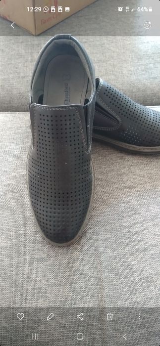 Туфли макасы на школьника